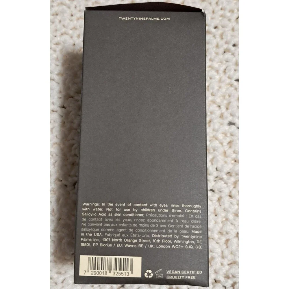 Twentynine 29 Palms Pinyon Poet Body Wash 16.9 fl oz /500 ml NEW